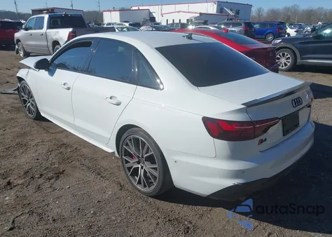 2021 Audi S4 Prestige Tfsi Quattro Tiptronic from USA, damaged, VIN WAUC4AF4XMA086237